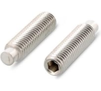 Установочный винт ЦКИ Глобал DIN 915 м10x12 45h, цинк, hex 5, 20 шт. 82884