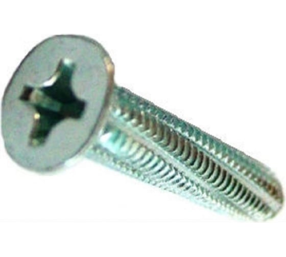 Резьбонарезающий винт ЦКИ Глобал DIN 7516D, М3x16, Ц, Ph1, 250 шт. 18162