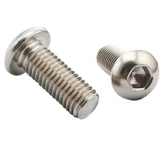 Винт ЦКИ Глобал ISO7380 М5x8, А4, 100 шт. 76033