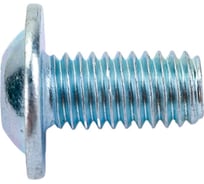 Винт с фланцем ЦКИ Глобал ISO 7380-2, М6x12, 10.9, Ц, 100 шт. 34024