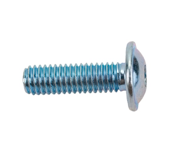 Винт с фланцем ЦКИ Глобал ISO 7380-2, М3x10, 10.9, Ц, 125 шт. 33287