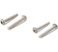 Винт ЦКИ Глобал ISO 7380-2 М4х10 с фланцем, 10.9, Ц, уп. 200 шт. 63719