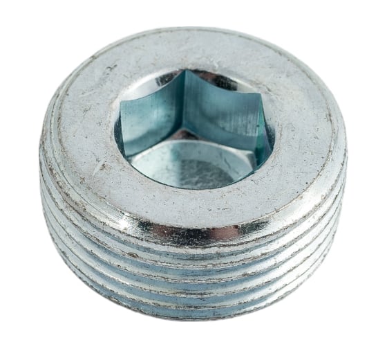 Коническая пробка ЦКИ Глобал DIN 906, R 3/4, Ц, 5 шт. 18907