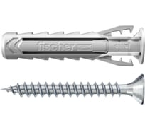 Дюбель с шурупом Fischer SX PLUS 6X30 S K NV 4.5 x 40 блистер 567827