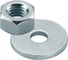 Гайка и шайба Fischer M24 8.8 ZP 552110 1