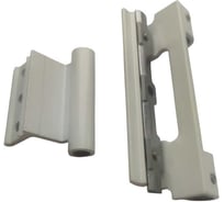 Петля оконная МЕТИЗИК АГАТ белая фрамуга 8713