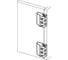 Петля Elesa+Ganter CFD.40 CH-4-P-M4x18 422861 4