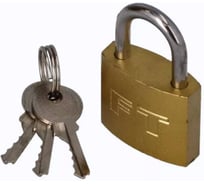 Замок навесной FASTER TOOLS латунный 30 мм 2007