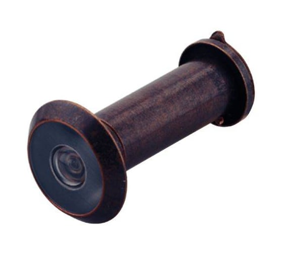 Глазок Hafele 200 12мм латунь вороненный 959.01.042