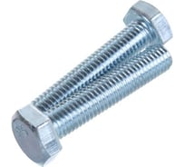 Болт Саморезик М6х20 с ш/гр головкой цинк DIN 933 (260ф) пр. 5,8 DIN933/6х20-260