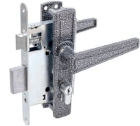 Замок врезной Птимаш ЗВ4-3.01 серебро с/руч 13776