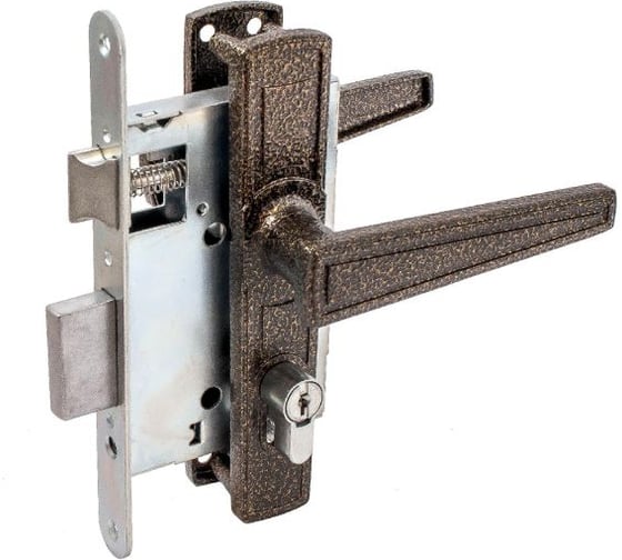 Замок врезной Птимаш ЗВ4-3.01 бронза с/руч 13778