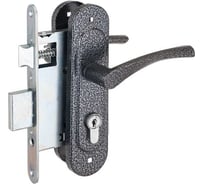 Замок врезной Птимаш ЗВ4-3.07 серебро с/руч 9672