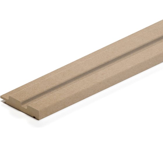 Профиль Финиш МДФ STELLA Beats Base, 2700x77x16 мм, упаковка 4 шт. ЦБ-00019247