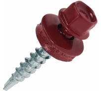 Саморез кровельный ЦММ 4,8х70 RAL 3005 (100 шт) ПРЕМИУМ 0Т-00018212