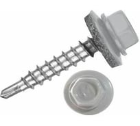 Саморез кровельный ЦММ 4,8х50 RAL 7004 (150 шт) ПРЕМИУМ 0Т-00032684