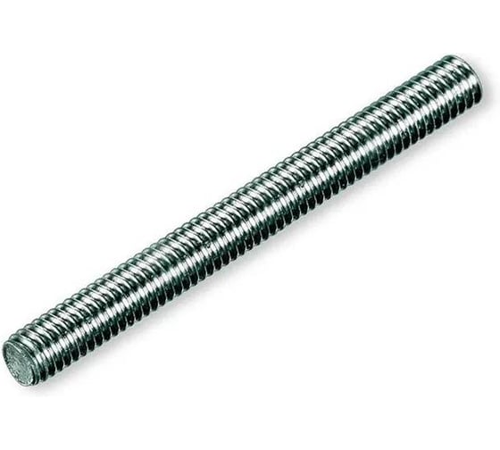 Шпилька резьбовая КРЕП-КОМП цинк DIN975 угол резьбы 60 градусов м42х1000 пр. 4,8 (1шт) шрс42