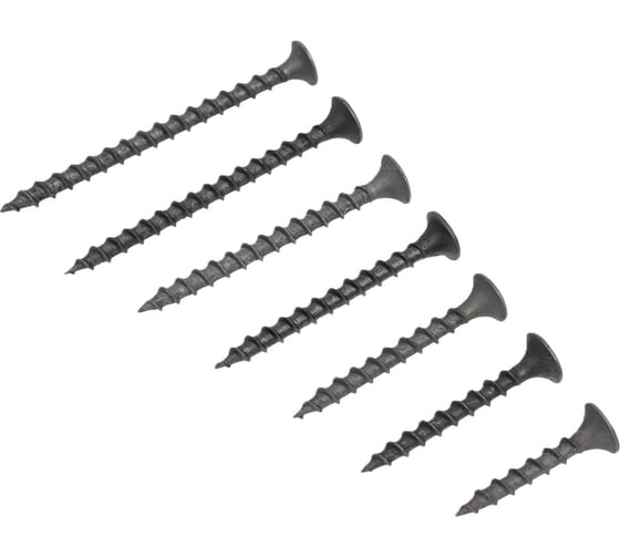 Набор саморезов по дереву фосфат, 140 шт. ООО "Клинский Метизный Завод" НСКР00Ф-140