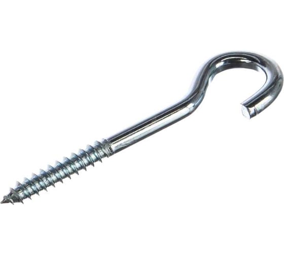 Полукруглый крючок STEELREX С - образный, цинк 6,0х 80 кор. с ок. - 40 шт. 0128006080B300004016 1