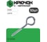 Круглый крючок STEELREX О - образный, цинк 5,0х 80 кор. с ок. - 50 шт. 0129005080B300005016 2
