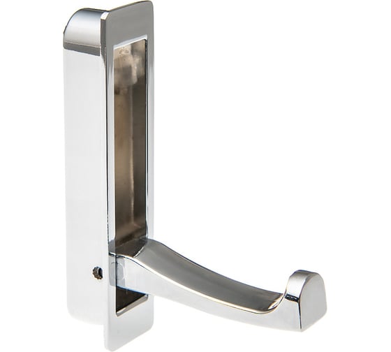 Крючок мебельный KERRON однорожковый, хром KR 0370