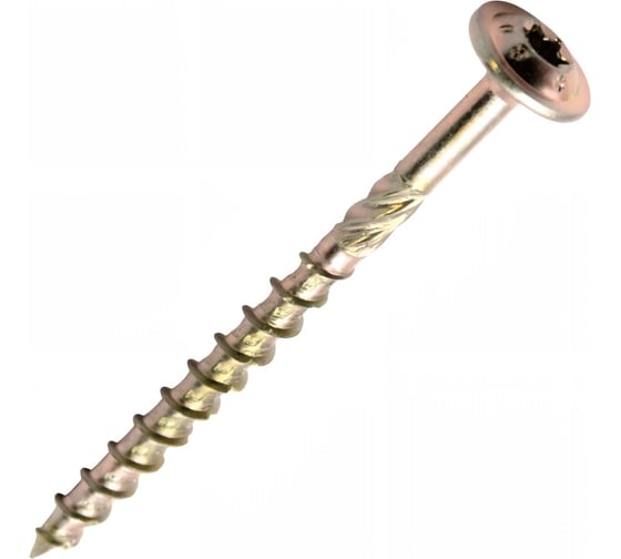 Саморез ЦММ 8,0х180 конструкционный тарельчатый Torx 40, (30 шт) ЦММ 0Т-00018365