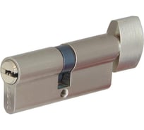 Цилиндровый механизм Мистер Босс CW80 кл.-верт.  5 перфо ключей, цвет: мат. никель (SN) 221080SN