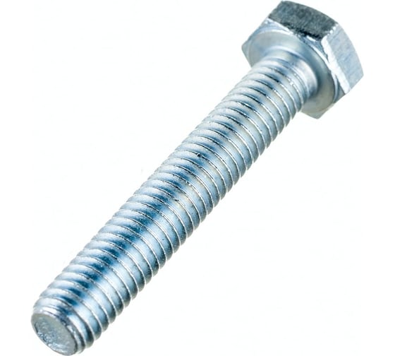 Болт boltnn.ru DIN933 М10х35 12.9 цинк-ламель серый 320 часов 60 шт 4687207662772