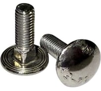 Болт boltnn.ru полукруглая голова квадратный подголовник DIN603 М16х40 8.8 цинк 20 шт 4687207662260