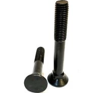 Болт лемешный boltnn.ru DIN608 M12х45 10.9 с неполной резьбой оксид черный 100 шт 4687207662376