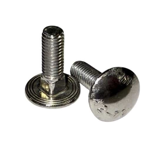 Болт boltnn.ru полукруглая голова квадратный подголовник DIN603 М12х110 8.8 цинк 50 шт 4687207662284