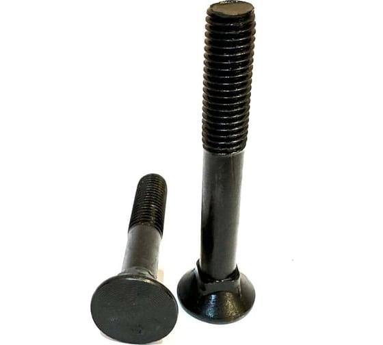 Болт лемешный boltnn.ru DIN608 M12х45 10.9 с неполной резьбой оксид черный 50 шт 4687207662383