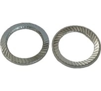 Шайба boltnn.ru DIN9250 D12 стопорная с наружными зубцами Mech zn серая 10 шт 4687207662550