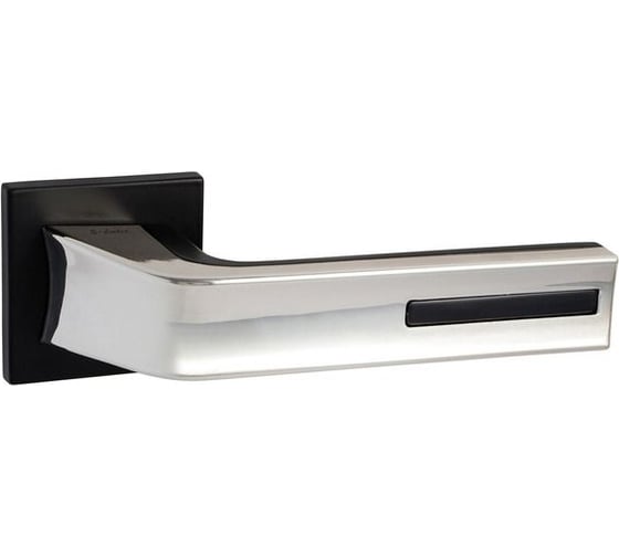 Дверные ручки S-Locked "ESOTERIC" S-Locked A-804 BL/BL/CP  20 шт 122755