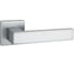 Дверные ручки S-Locked Z-811 SC/ White gloss матовый никель S-Locked "ESOTERIC" 121626 1