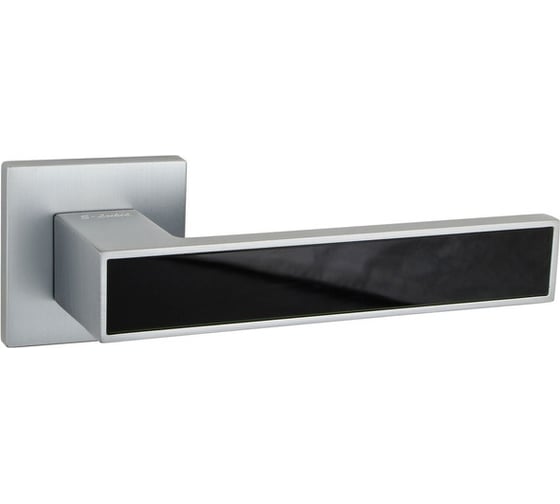 Дверные ручки S-Locked "ESOTERIC" S-Locked Z-811 SC/ BL gloss матовый никель 20 шт 121627