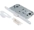 Защелка с фиксацией S-Locked 196P-WC- MWh белый матовый пластик S-Locked "ESOTERIC" 121745 1