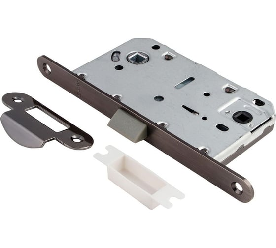 Защелка с фиксацией S-Locked "ESOTERIC" S-Locked 196P-WC-MBN  графит пластик 50 шт 121744