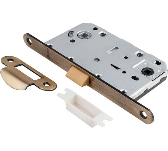 Защелка с фиксацией S-Locked "ESOTERIC" S-Locked 196P-WC-AB  бронза пластик 50 шт 119757