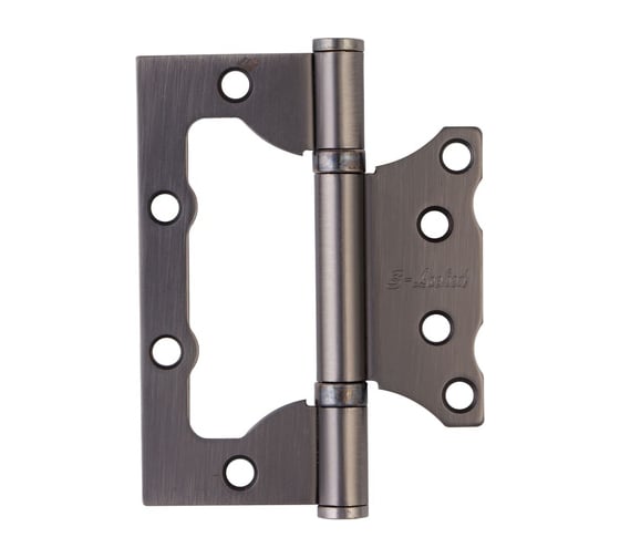 Петля дверная S-Locked "ESOTERIC" неврезная S-Locked B-100*75*2,5 -MBN графит 100 шт 120326