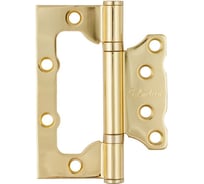 Петля дверная неврезная S-Locked "ESOTERIC" B-100*75*2,5 -PB золото 1 120320