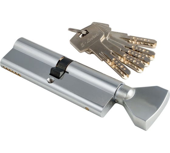 Цилиндровый механизм S-Locked "ESOTERIC" S-Locked Z-802L -80 (35T/45) CP к/вертушка 10 шт 122552