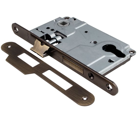 Замок дверной S-Locked "ESOTERIC" S-Locked 185-AB бронза 50 шт 121447