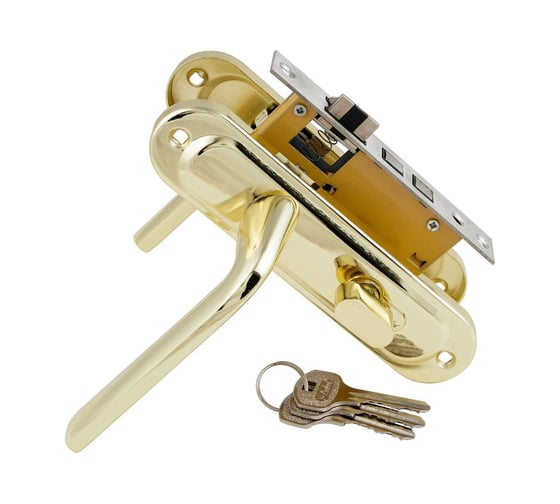 Замок врезной S-Locked "ESOTERIC" S-Locked 150-40 мод.240 PB золото 20 шт 120628