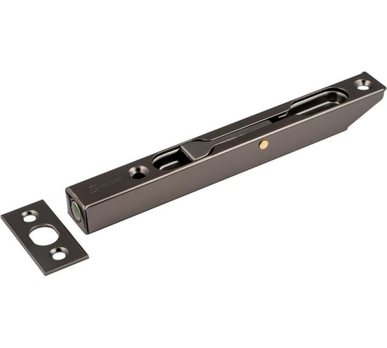 Шпингалет торцевой S-Locked "ESOTERIC" BH черный никель 140мм 200 шт 121143