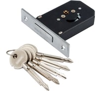 Замок врезной 156F-CP хром 5 ключей S-Locked "ESOTERIC" 121158
