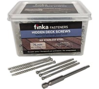 Саморезы Finka Hidden Deck Screws A2 75 mm (350 шт) 75350A2HS