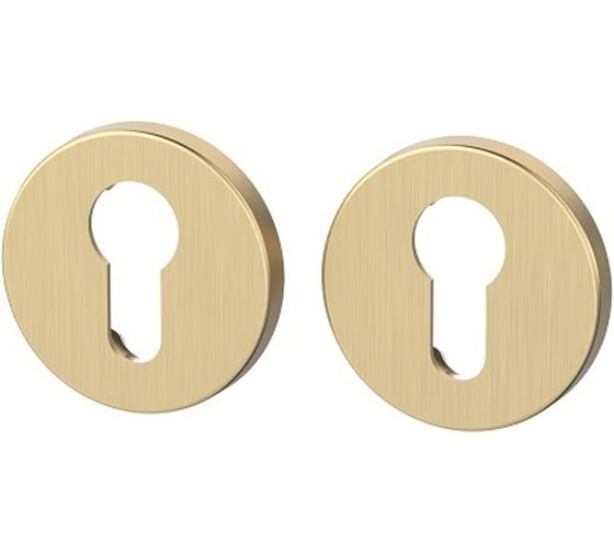 Накладка под цилиндр PUNTO ET.R.EST.R52 SSG-39 сатинированное золото 60533