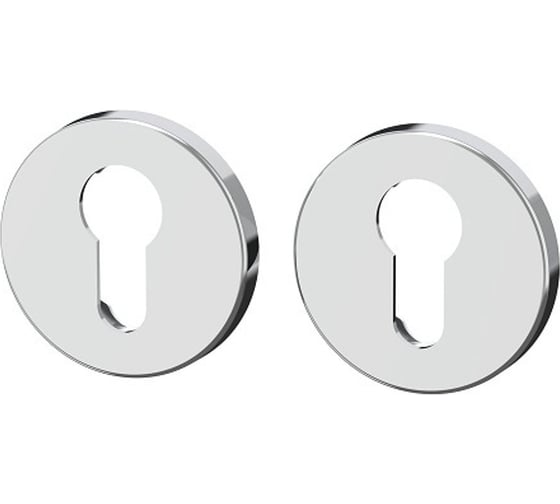 Накладка под цилиндр PUNTO ET.R.EST.R52 CP-8 хром 60531