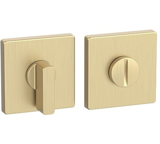 Ручка поворотная PUNTO BK6.K.EST.Q52.JOY SSG-39 сатинированное золото 61115